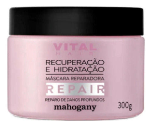 MAHOGANY MÁSCARA REPAIR RECUPERAÇÃO E HIDRATAÇÃO 300 GR