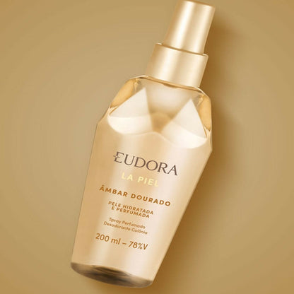 EUDORA HIDRATANTE LA PIEL ÂMBAR DOURADO 200ML