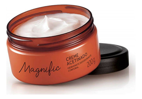 EUDORA CREME ACETINADO HIDRATANTE DESODORANTE CORPORAL EUDORA MAGNIFIC 200G