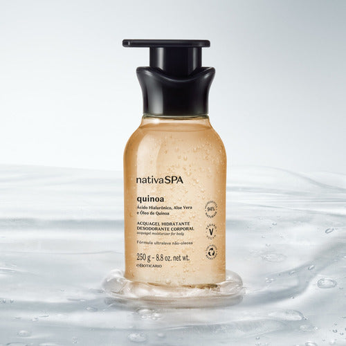 ACQUAGEL HIDRATANTE DESODORANTE CORPORAL NATIVA SPA QUINOA 250G