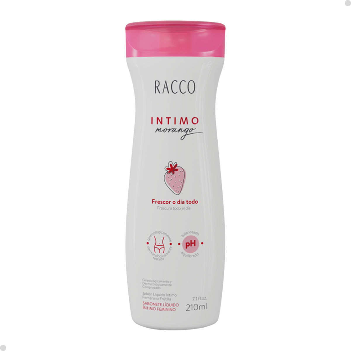 KIT SABONETE LÍQUIDO ÍNTIMO RACCO FEMININO 210ML