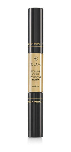 EUDORA MÁSCARA GLAM VOLUME DE CÍLIOS POSTIÇOS BIOTINA 10ML