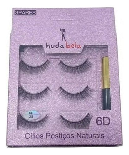 CILIOS POSTICOS 6D HUDA RUBY ROSE