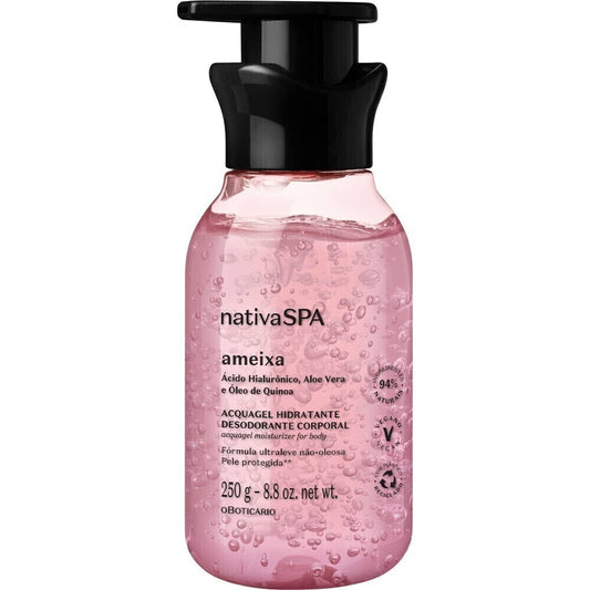 BOTICARIO ACQUAGEL HIDRATANTE DESODORANTE CORPORAL NATIVA SPA AMEIXA 250 G