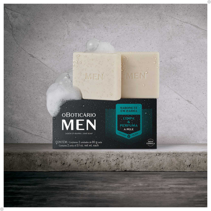 MEN SAB BARRA 2x90g