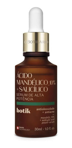 SÉRUM DE ALTA POTÊNCIA ÁCIDO MANDÉLICO 10% + SALICÍLICO BOTIK 30ML