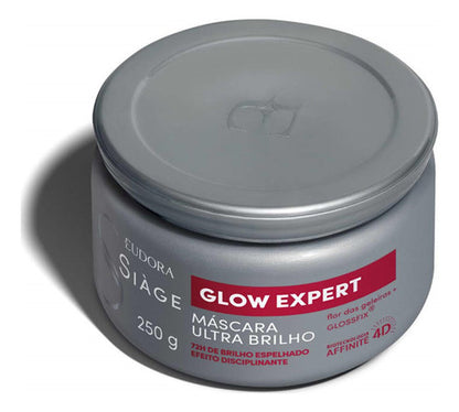 Eudora Kit Siàge Glow Expert: Shampoo 250ml + Condicionador 200ml + Máscara Capilar 250g