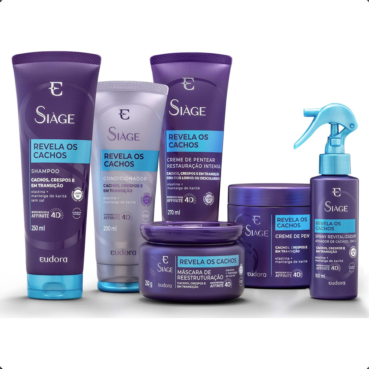 KIT COMPLETO SIÀGE REVELA OS CACHOS ( 6 ITENS)