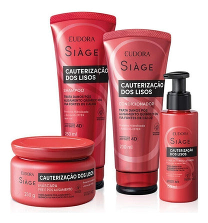 COMBO SIÀGE CAUTERIZAÇÃO DOS LISOS + BOLSA (5 ITENS)