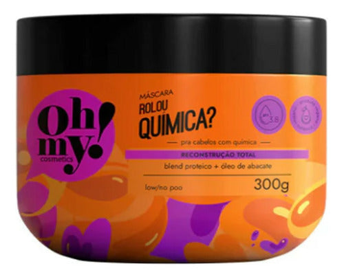 OH MY MASCARA ROLOU QUIMICA 300GR