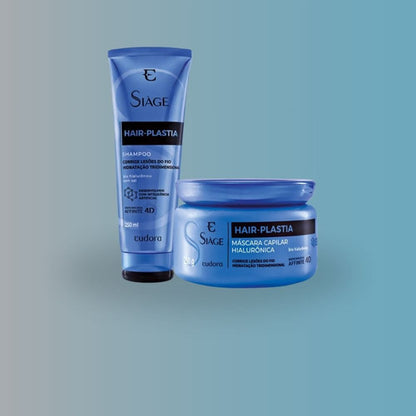 KIT SIÀGE HAIR PLASTIA SHAMPOO + MÁSCARA