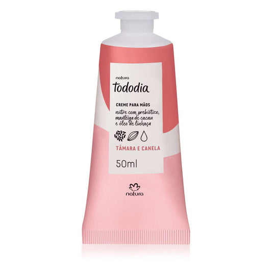 Creme Nutritivo para as Mãos Tododia Tâmara e Canela