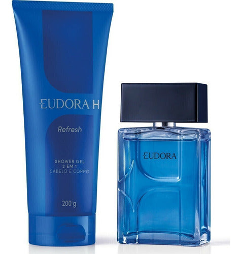 KIT H REFRESH: DESODORANTE COLONIA + SHOWER GEL 2 EM 1