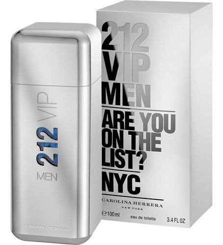 212 VIP MEN CAROLINA HERRERA EAU DE TOILETTE - PERFUME MASCULINO 100ML