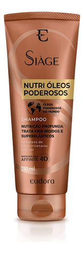 KIT SIÀGE NUTRI ÓLEOS SHAMP + COND + MASC + ELIXIR + BOLSA