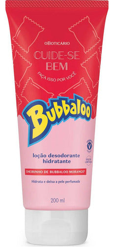 COMBO HIDRATANTE CORPORAL CUIDE-SE BEM BUBBALOO ( 2 ITENS )