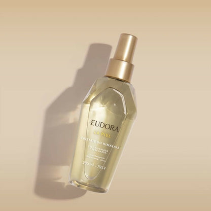 SPRAY PERFUMADO CORPORAL DESODORANTE COLÔNIA LA PIEL CRISTAIS DO HIMALAIA 200ML