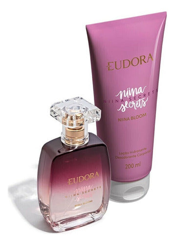 COMBO NIINA SECRETS BLOOM: COLÔNIA + LOÇÃO HIDRATANTE D CORPORAL