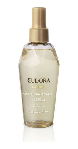 SPRAY PERFUMADO CORPORAL DESODORANTE COLÔNIA LA PIEL CRISTAIS DO HIMALAIA 200ML
