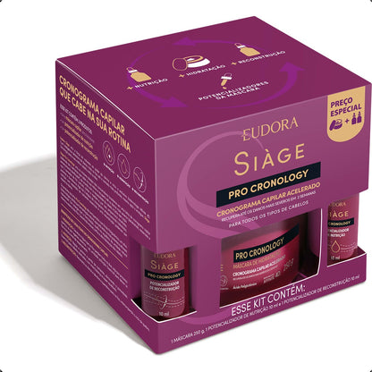 KIT PRO CRONOLOGY: SHAMPOO + COND + KIT CRONOGRAMA CAPILAR