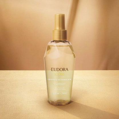 SPRAY PERFUMADO CORPORAL DESODORANTE COLÔNIA LA PIEL CRISTAIS DO HIMALAIA 200ML