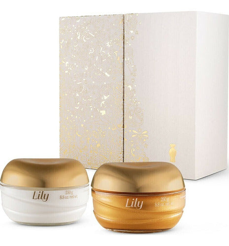 KIT PRESENTE NATAL LILY ACETINADOS (2 ITENS)