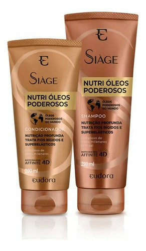 KIT SIÀGE NUTRI ÓLEOS PODEROSOS SHAMPOO + CONDICIONADOR