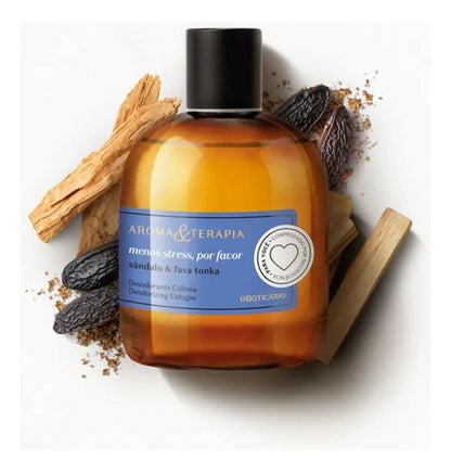 AROMA E TERAPIA MENOS STRESS, POR FAVOR DESODORANTE COLÔNIA 75ML