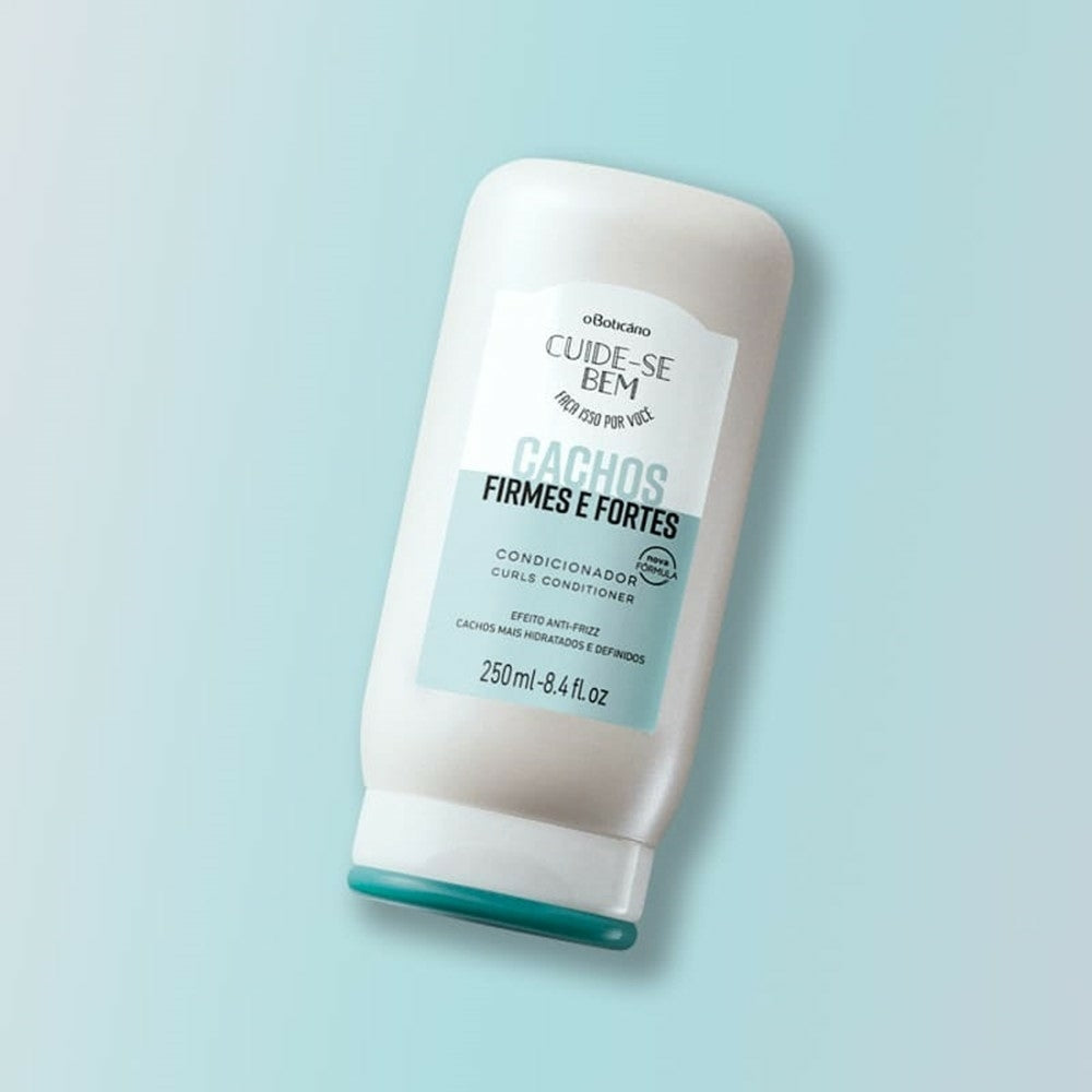 CONDICIONADOR CUIDE-SE BEM CACHOS FIRMES E FORTES 250ML