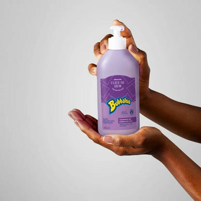 LOÇÃO HIDRATANTE DESODORANTE CORPORAL CUIDE-SE BEM BUBBALOO UVA 400ML