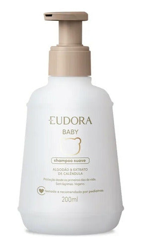 EUDORA BABY SHAMPOO SUAVE INFANTIL 200ML SEM LÁGRIMAS