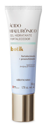 BOTICARIO GEL HIDRATANTE FORTALECEDOR BOTIK ÁCIDO HIALURÔNICO 50G