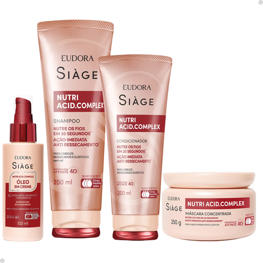 COMBO SIÀGE NUTRI ACID.COMPLEX (4 ITENS)