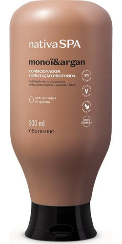 CONDICIONADOR NATIVA SPA MONOÏ & ARGAN 300ML