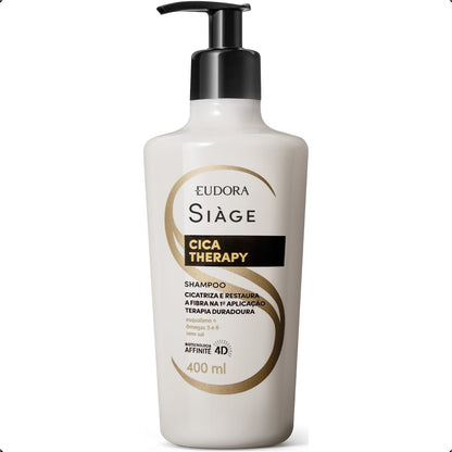COMBO SIAGE CICA THERAPY SHAMP 400+ CONDIC 400+ LEAVE-IN 100