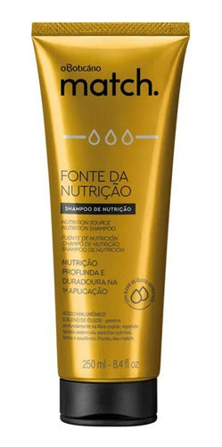 MATCH SHAMPO FONTE DE NUTRICAO 250ML