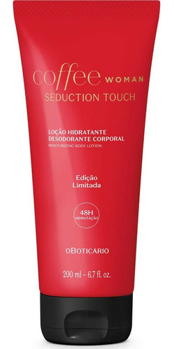 Loção Hidratante Desodorante Corporal Coffee Woman Seductio