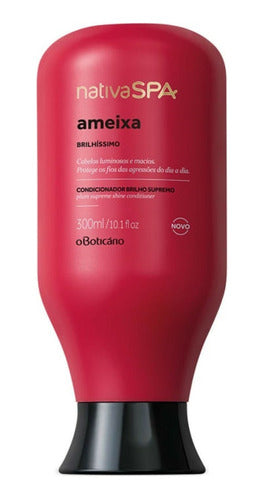 CONDICIONADOR PARA CABELOS LUMINOSOS NATIVA SPA AMEIXA 300ML