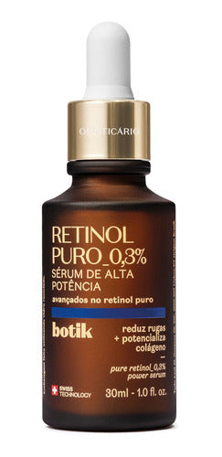 SÉRUM FACIAL DE ALTA POTÊNCIA BOTIK RETINOL PURO 30ML
