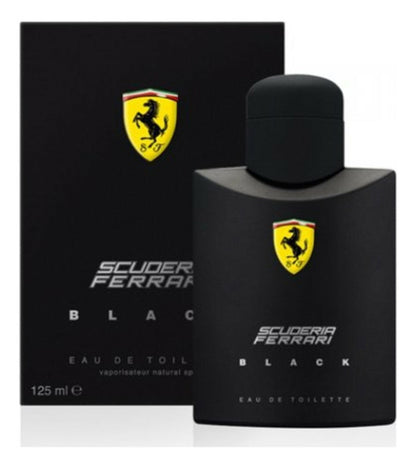 FERRARI BLACK EAU DE TOILETTE MASCULINO-125 ML