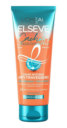 ELSEVE CACHOS LONGOS DOS SONHOS CREME NOTURNO ANTI TRAVESSEIRO 200G
