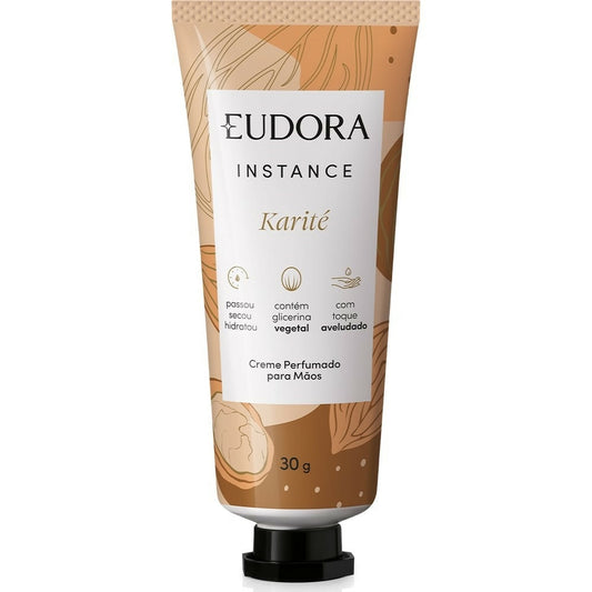 EUDORA CREME PERFUMADO PARA MÃOS INSTANCE KARITÉ 30G