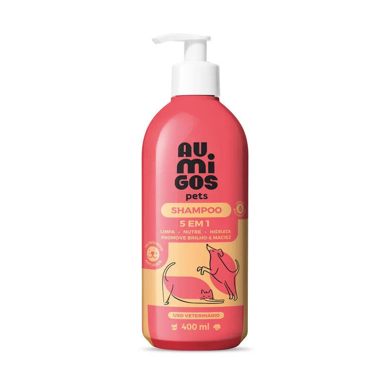 AU MIGOS PETS SHAMP 5/1 ADULTOS 400ml