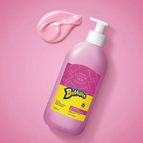 LOÇÃO DESODORANTE HIDRATANTE CORPORAL CUIDE-SE BEM BUBBALOO TUTTI FRUTTI 400ML