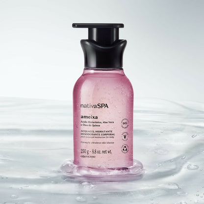 BOTICARIO ACQUAGEL HIDRATANTE DESODORANTE CORPORAL NATIVA SPA AMEIXA 250 G
