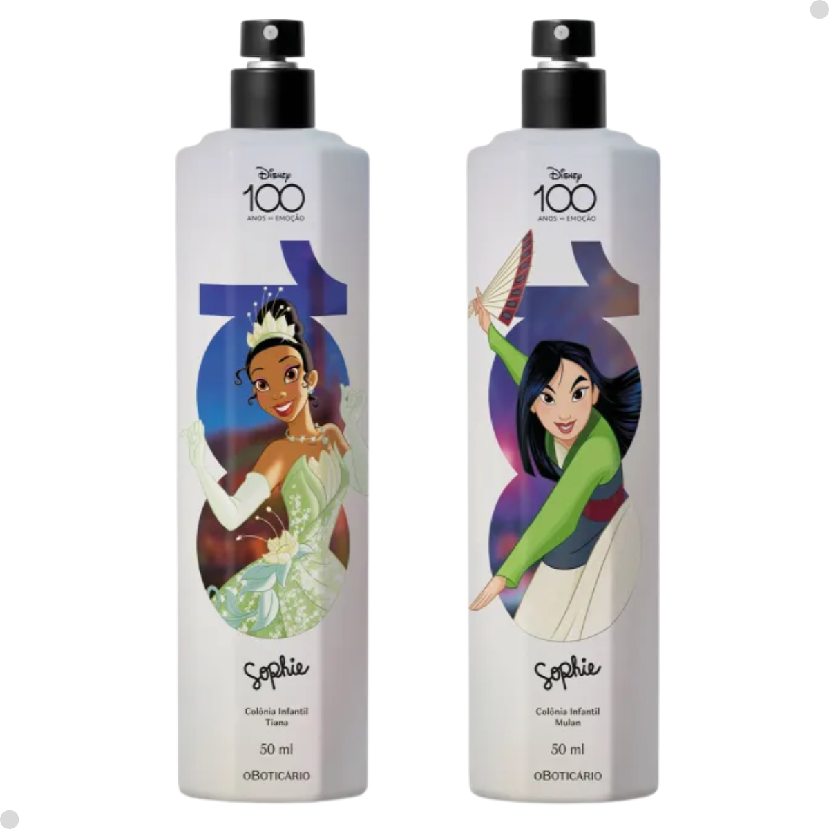 BOTICARIO KIT DUO COLÔNIA INFANTIL SOPHIE DISNEY100 2X50ML