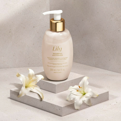 BOTICÁRIO SHAMPOO ACETINADO LILY 250ML