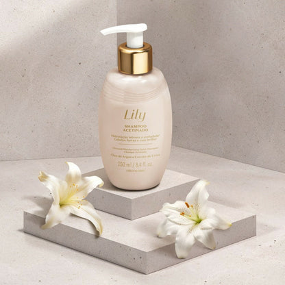 BOTICÁRIO SHAMPOO ACETINADO LILY 250ML