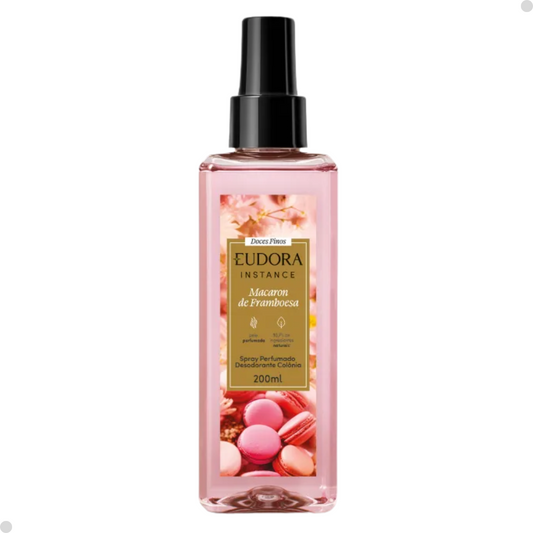 DESODORANTE COLÔNIA SPRAY INST MACARON DE FRAMBOESA 200ML