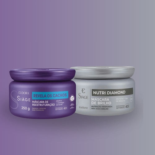KIT SIÀGE MASCARAS REVELA CACHOS+ NUTRI DIAMOND